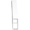 Ekena Millwork 3 1/2-in. W x 20-in. D x 20-in. H Olympic Architectural Grade PVC Knee Brace BRCP035X20X20OLY - alternate 6